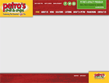Tablet Screenshot of petros.com